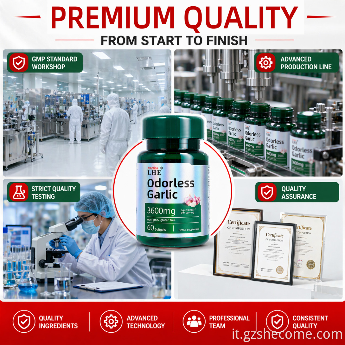 Odorless Garlic Softgels 9